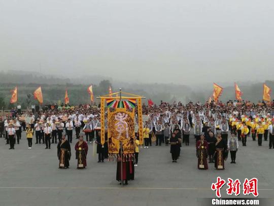 海峡两岸民众为神农炎帝守陵 守护中华民族之根