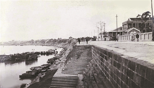 圖片默認標題_fororder_1921年的南寧洋關碼頭（資料圖片）