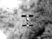 天宮二號伴隨衛星飛越並拍攝天宮神舟組合體