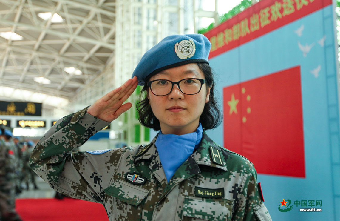 我国第六批赴马里维和部队出征 我国第六批赴马里维和部队出征