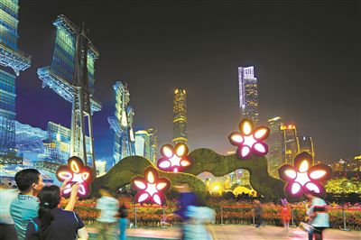2019年广州国际灯光节正式亮灯
