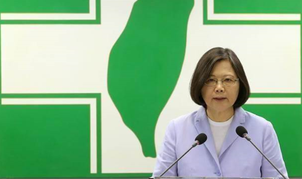 图片默认标题_fororder_台湾地区领导人蔡英文。(图片来源：台湾《中时电子报》资料照)