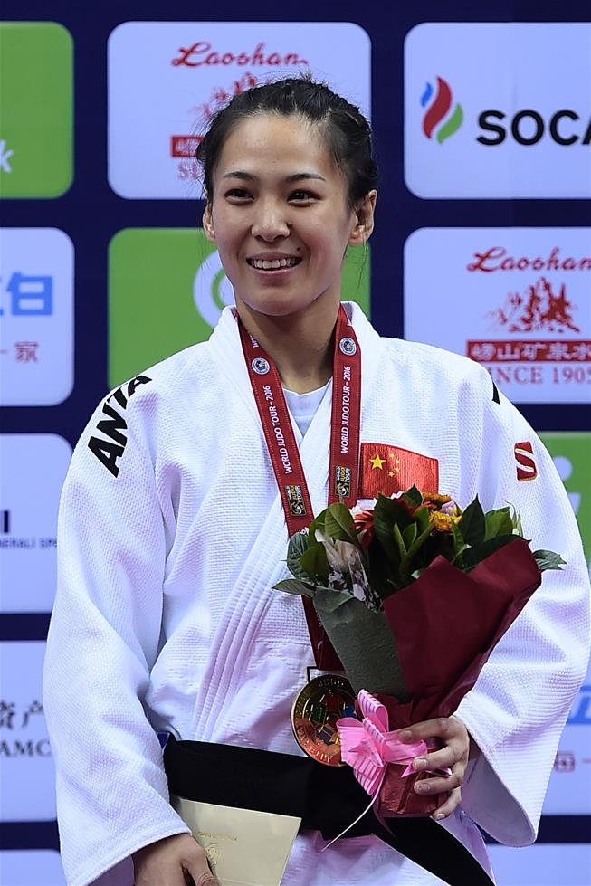 世界柔道大奖赛:李亚男夺得女子48公斤冠军