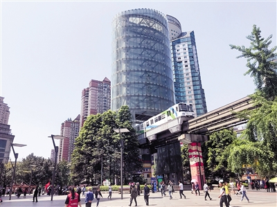 【聚焦重庆】杨家坪商圈迎来最大规模升级改造 九龙塔即将拆除