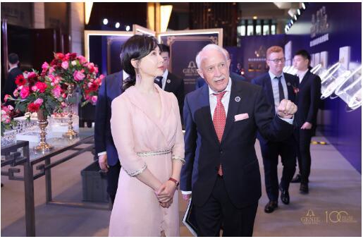 瑞士爵尼表100周年品牌盛典，品牌代言人陈数莅临送祝福