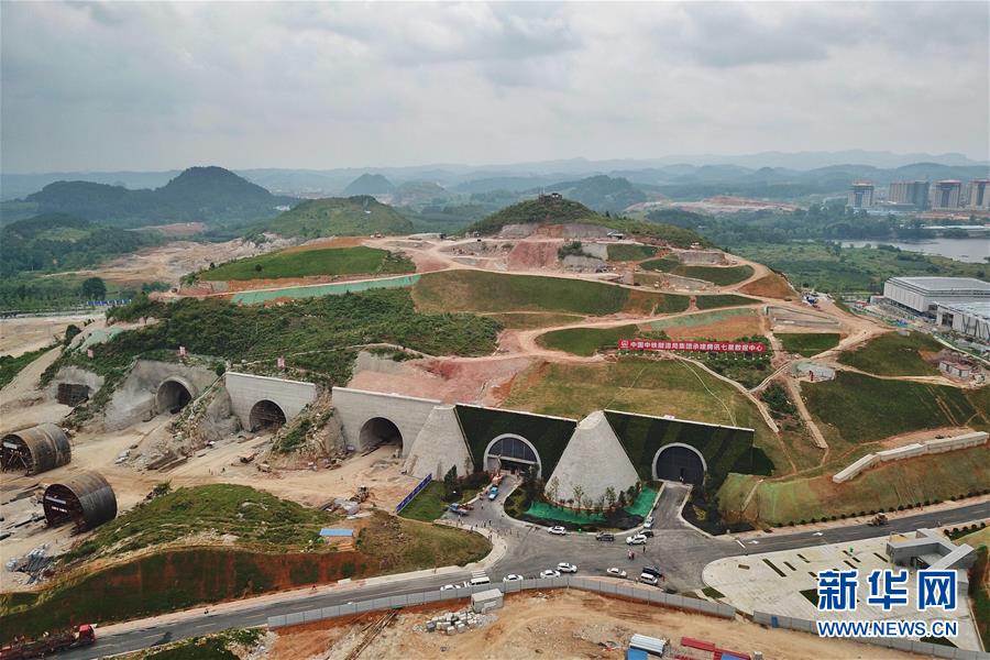 天空之眼瞰贵安新区