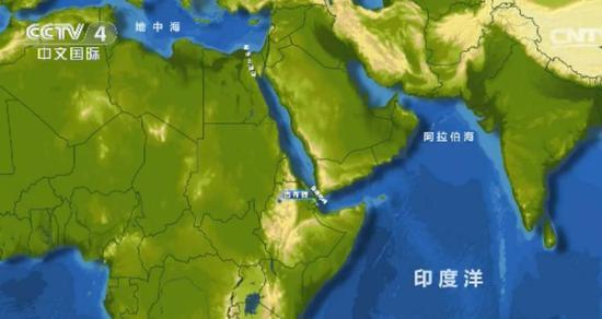 亚丁湾位置世界地图图片