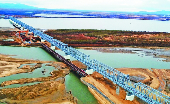 同江牢記囑託加油幹開闢振興新境界 同江牢記囑託加油幹開闢振興新境界