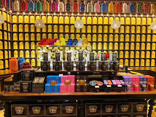 The first store of Singapore's TWG Tea in southwest China settled in Yuzhong, Chongqing