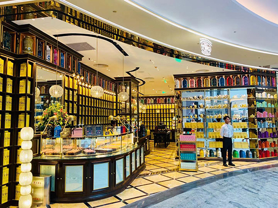 The first store of Singapore's TWG Tea in southwest China settled in Yuzhong, Chongqing