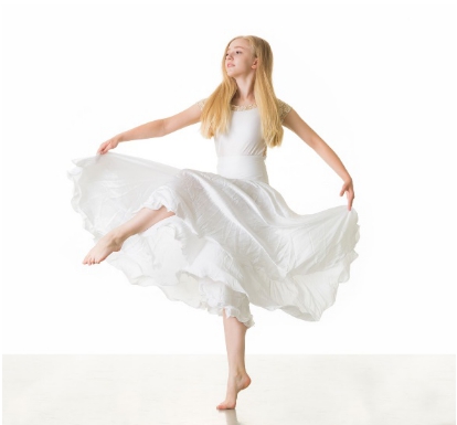丹麦芭蕾舞天使女孩图片