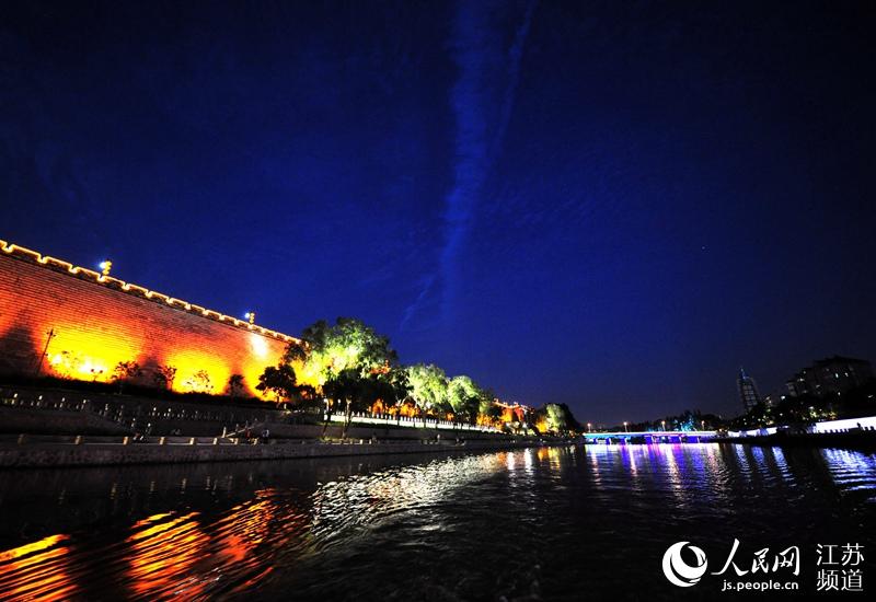 外秦淮河夜景照明工程完工 點亮南京"夜名片"