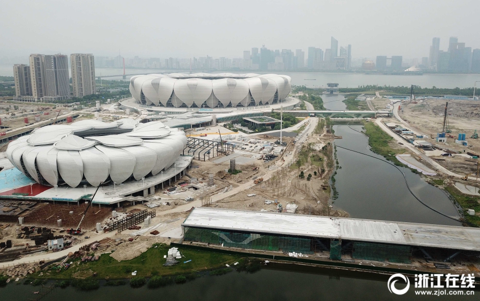 杭州奧體博覽城打造立體交通網
