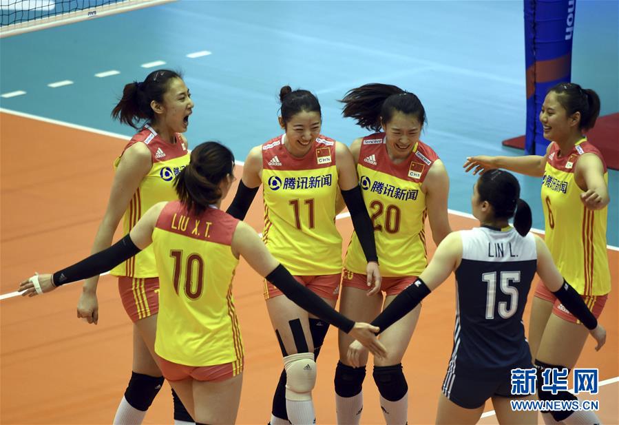 世界女排联赛澳门站：中国队负于塞尔维亚队