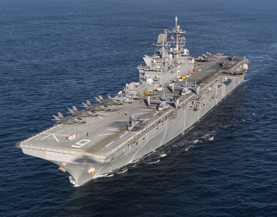 美國級兩棲戰鬥艦儼然小航母