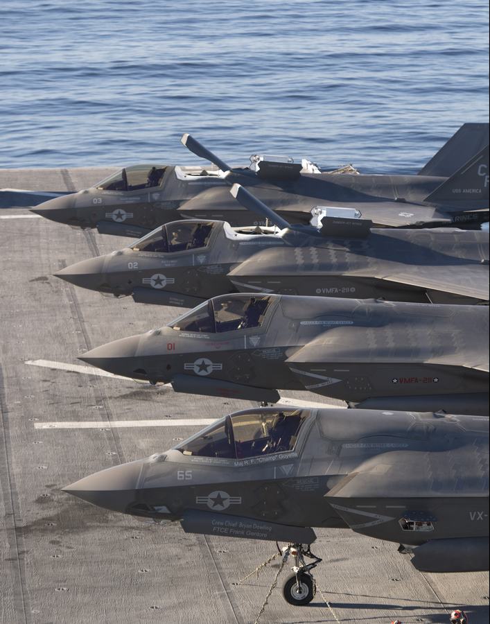 美國級兩棲戰鬥艦儼然小航母