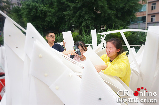 重庆大学举行第六届建造季 重庆大学举行第六届建造季