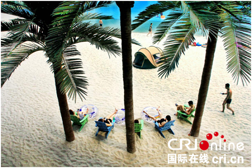 【黑龙江】【合作方供稿】哈尔滨波塞冬水世界周年狂欢季启动 儿童免费玩