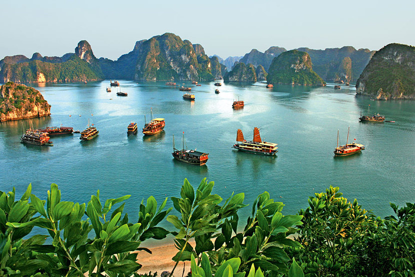 Việt Nam tiếp đón du khách nước ngoài lập mức kỷ lục –du khách Trung Quốc đứng thứ nhất_fororder_东盟1 越南旅游