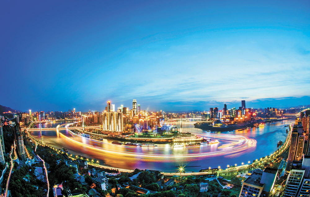 【焦点图】重庆城市规划建设： 凸显山水相依的城市立体美学