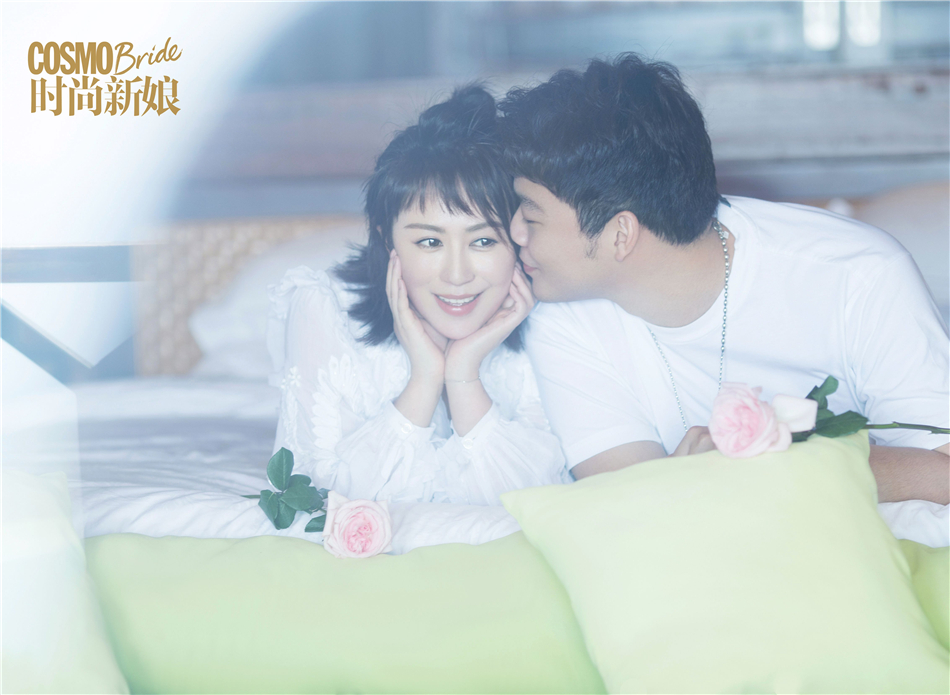 马丽百变造型婚纱照首次曝光嫁给爱情幸福美满