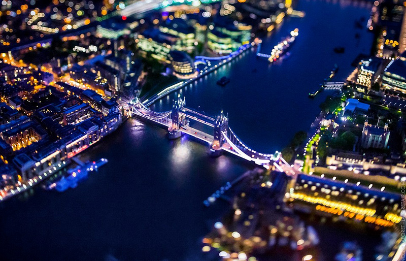 摄影师航拍十大城市夜景 灯火绚烂