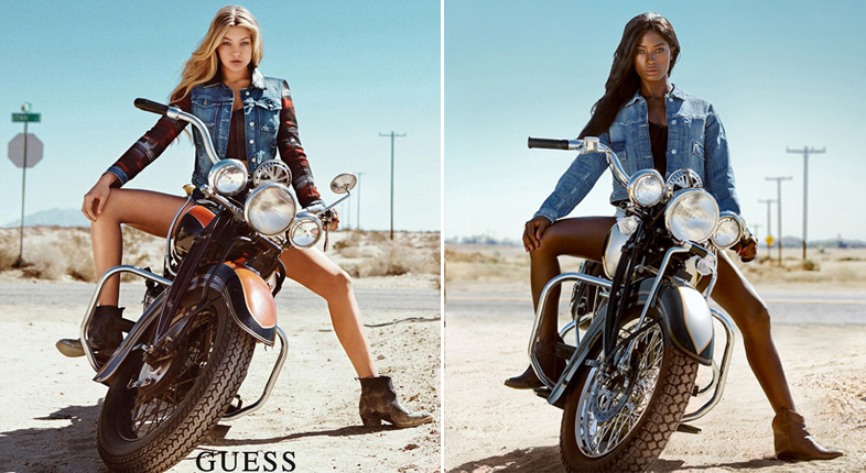 黑人模特翻拍时尚大片展示另类美