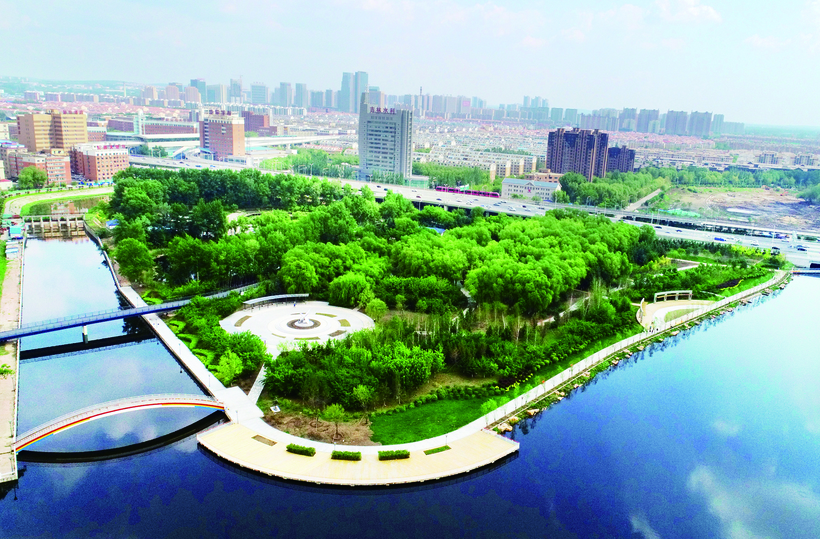 長春伊通河畔的暢遊園和城市風情園兩大新景觀將開放