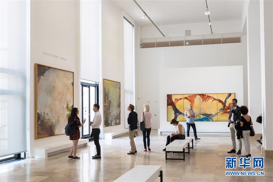 巴黎举办华裔画家赵无极专题展