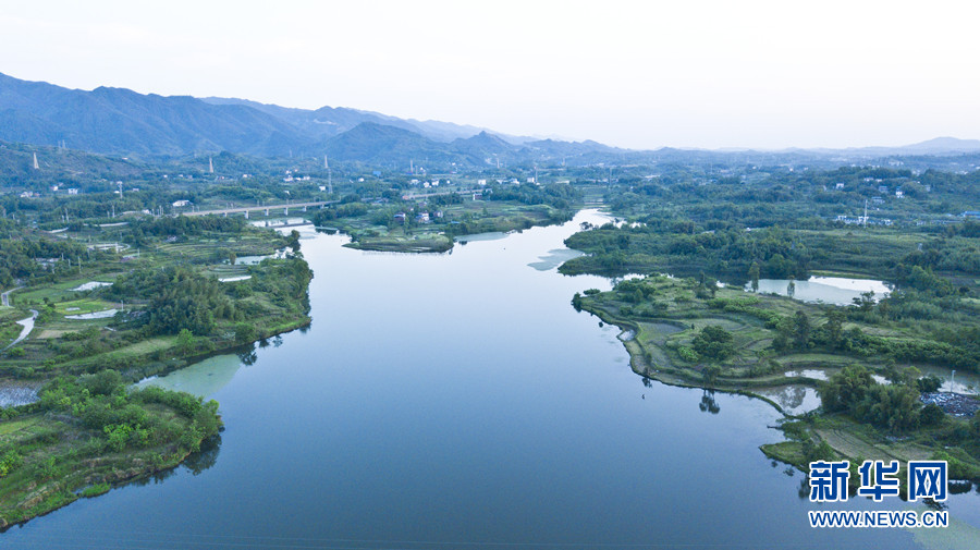 双桂湖国家湿地公园成重庆梁平“城市绿肺”