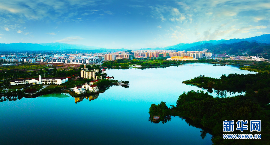 双桂湖国家湿地公园成重庆梁平“城市绿肺”