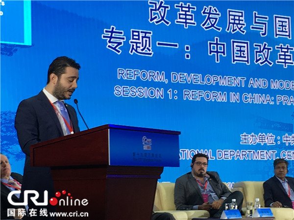 意大利共产党人党中央政治局委员,国际部协调员弗朗切斯科&bull;马林