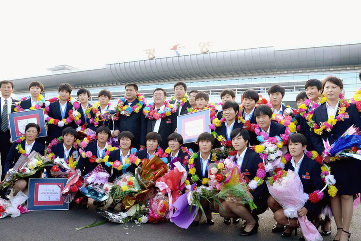 一年2冠!朝鲜女足因何能逆袭"职业化"? 一年2冠!朝鲜女足因何能逆袭"职业化"?