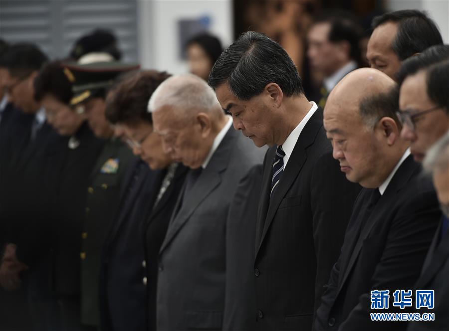 香港特区政府举行仪式悼念南京大屠杀死难者