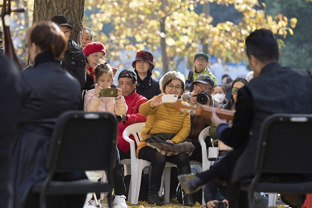 以音乐之名，与魔都最美季节来一场“银杏之约”