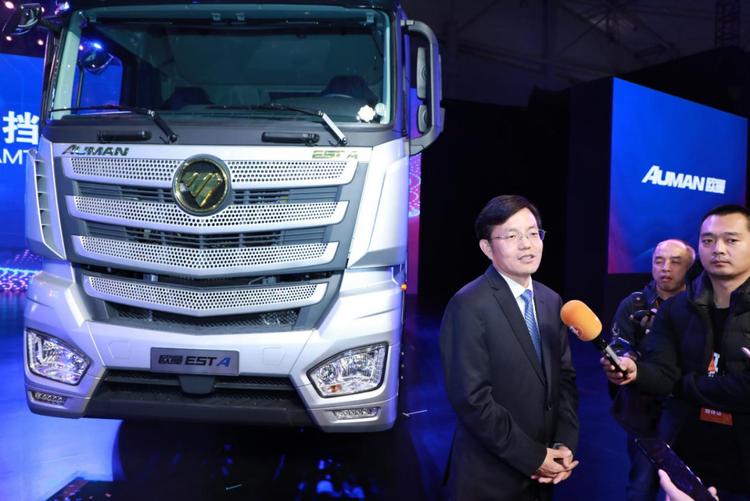 汽车频道【供稿】宋术山：明年卖1.5万辆 欧曼要做自动挡重卡领导者