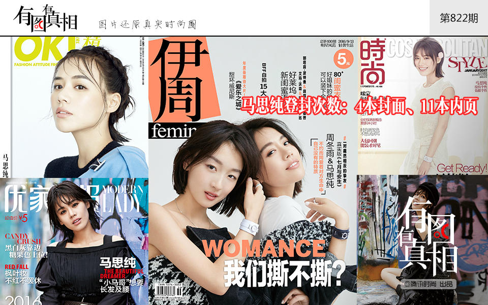 有图有真相：2016小花封面丰收年 老一辈女星落伍了？