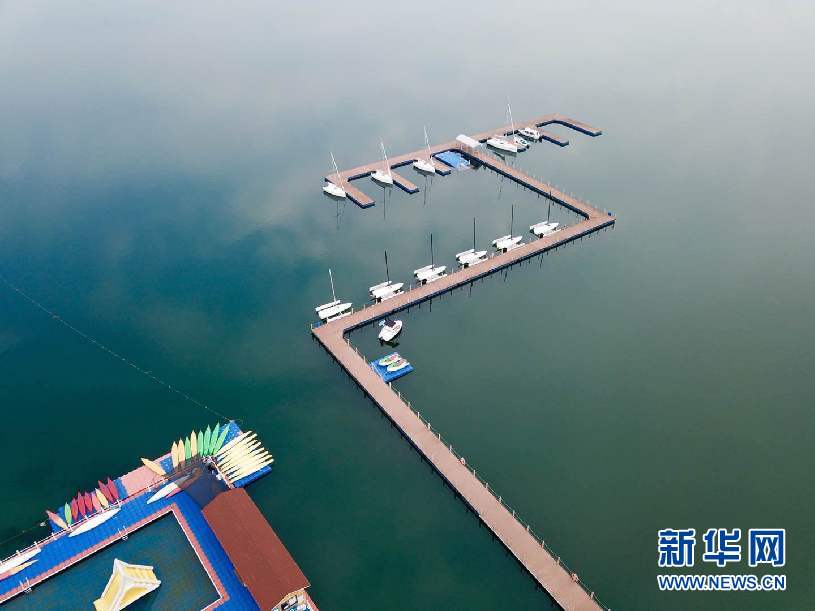 航拍：“东方日内瓦”安徽太平湖景美如画