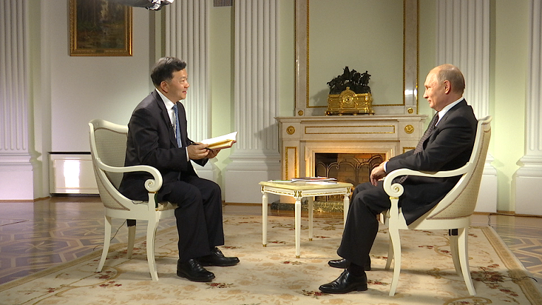 中央广播电视总台独家专访普京总统 访谈内容亮点多多