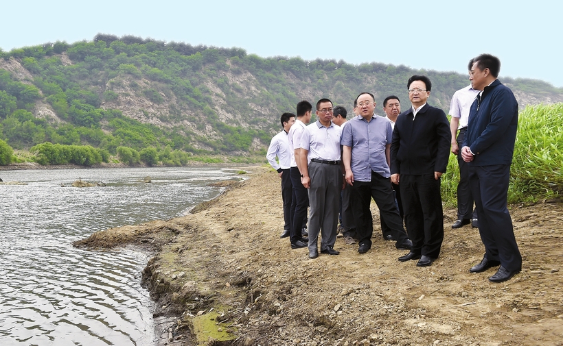 【吉林頭條（大字）】景俊海到四平遼源調研 督戰東遼河流域水污染治理