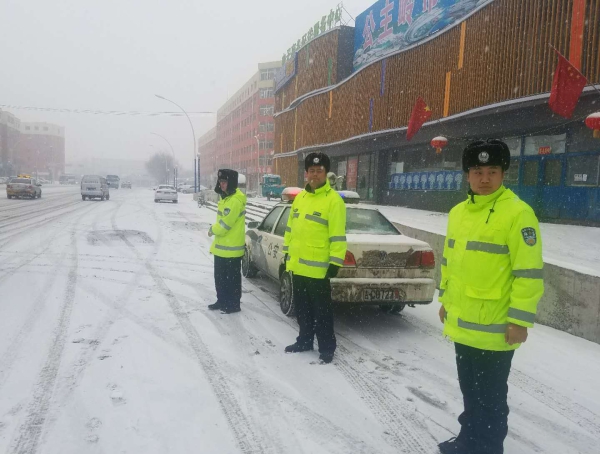 吉林雪博会期间交警部门严查违法 全力确保道路交通安全