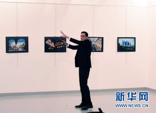 俄罗斯驻土耳其大使遇刺身亡 普京称加大对恐怖分子打击力度