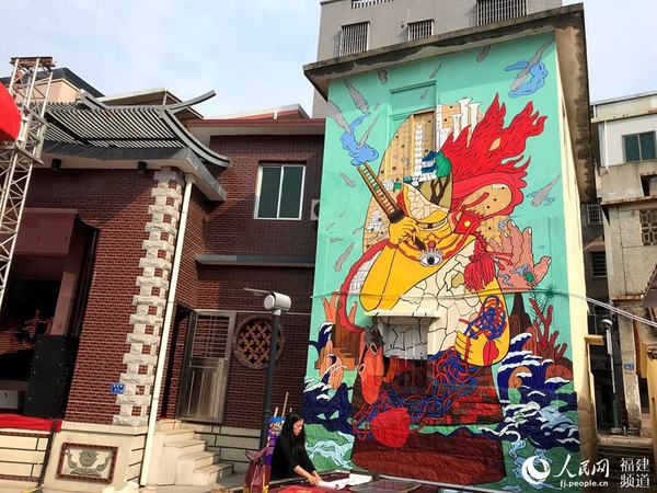 一等奖作品《BE YOUNG》。詹托荣摄