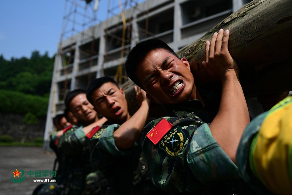 军旅摄影师镜头下武警官兵的2016年(组图)