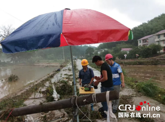 中国电信吉安分公司全力以赴战洪灾 众志成城保通信