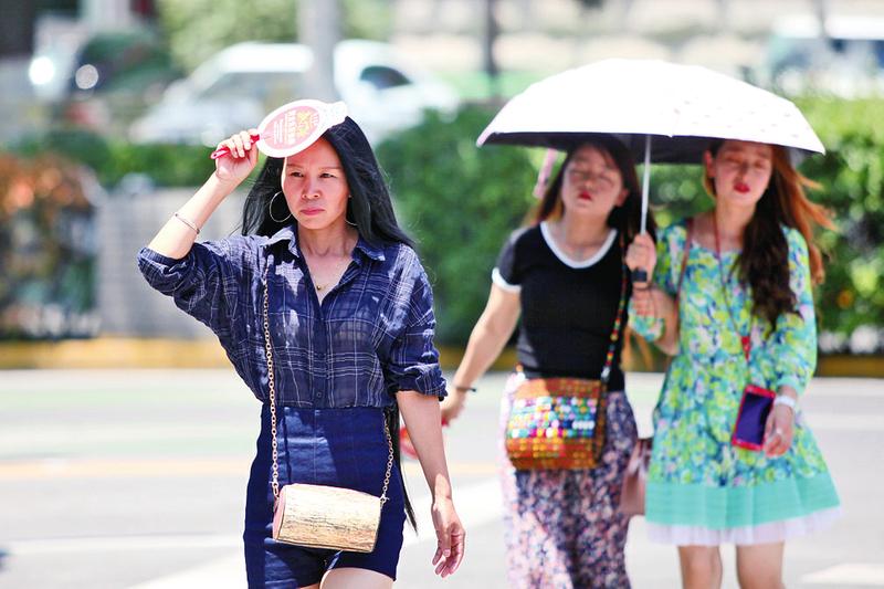 【民生】连续三天西安高烧 高温预警拉响最高温39℃