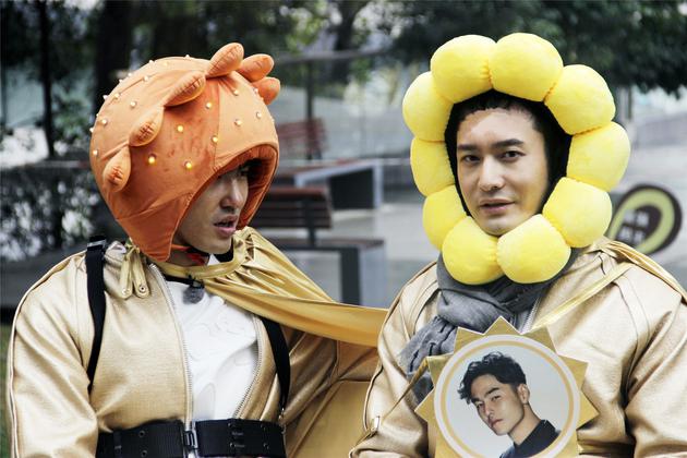 《我们的挑战》撒娇卖萌玩亲亲 黄晓明终于解放天性