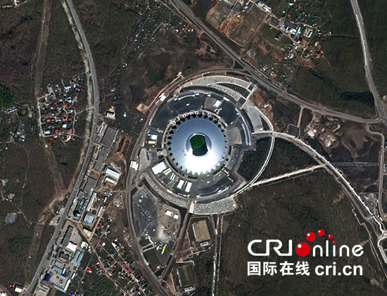 06【吉林】【供稿】【图说吉林】【CRI看吉林（标题）】【文体时尚（图）】【关东黑土（长春）】【移动版（图）】“吉林一号”卫星传回俄罗斯世界杯足球赛场馆影像