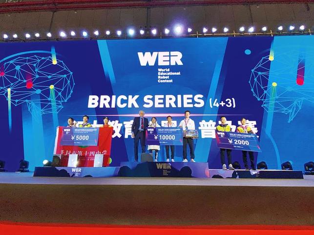 WER2019世界教育機器人錦標賽南寧市參賽隊斬獲3冠