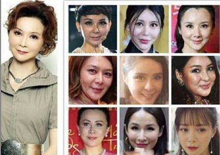 有网友对明星的脸型进行分类 看完我竟无言以对